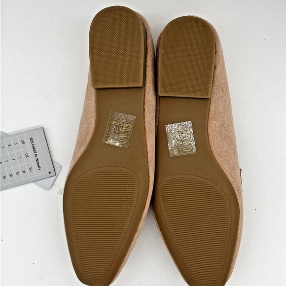 Samilor Elegant Flats Size 7 Pink Shoes Round Toe Shoes Comfortable Slip on NWT - Picture 7 of 12